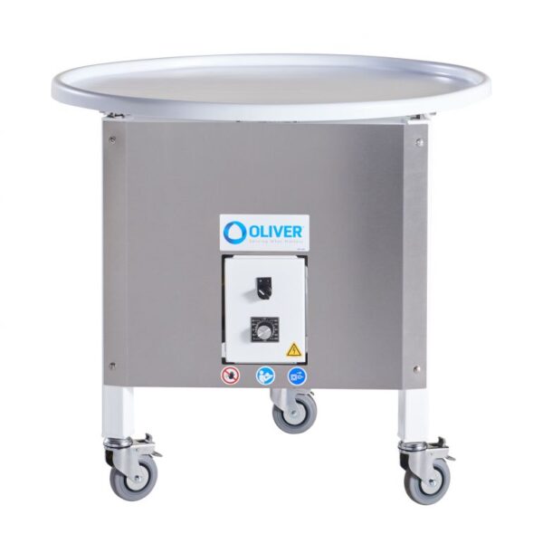 Rotary accumulator table