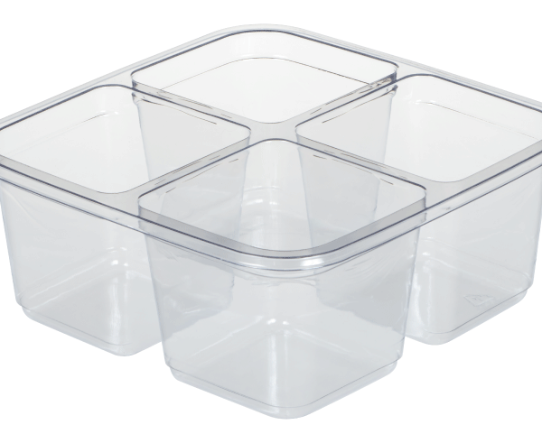 62131 4 Compartment Cold Tray Bento Box